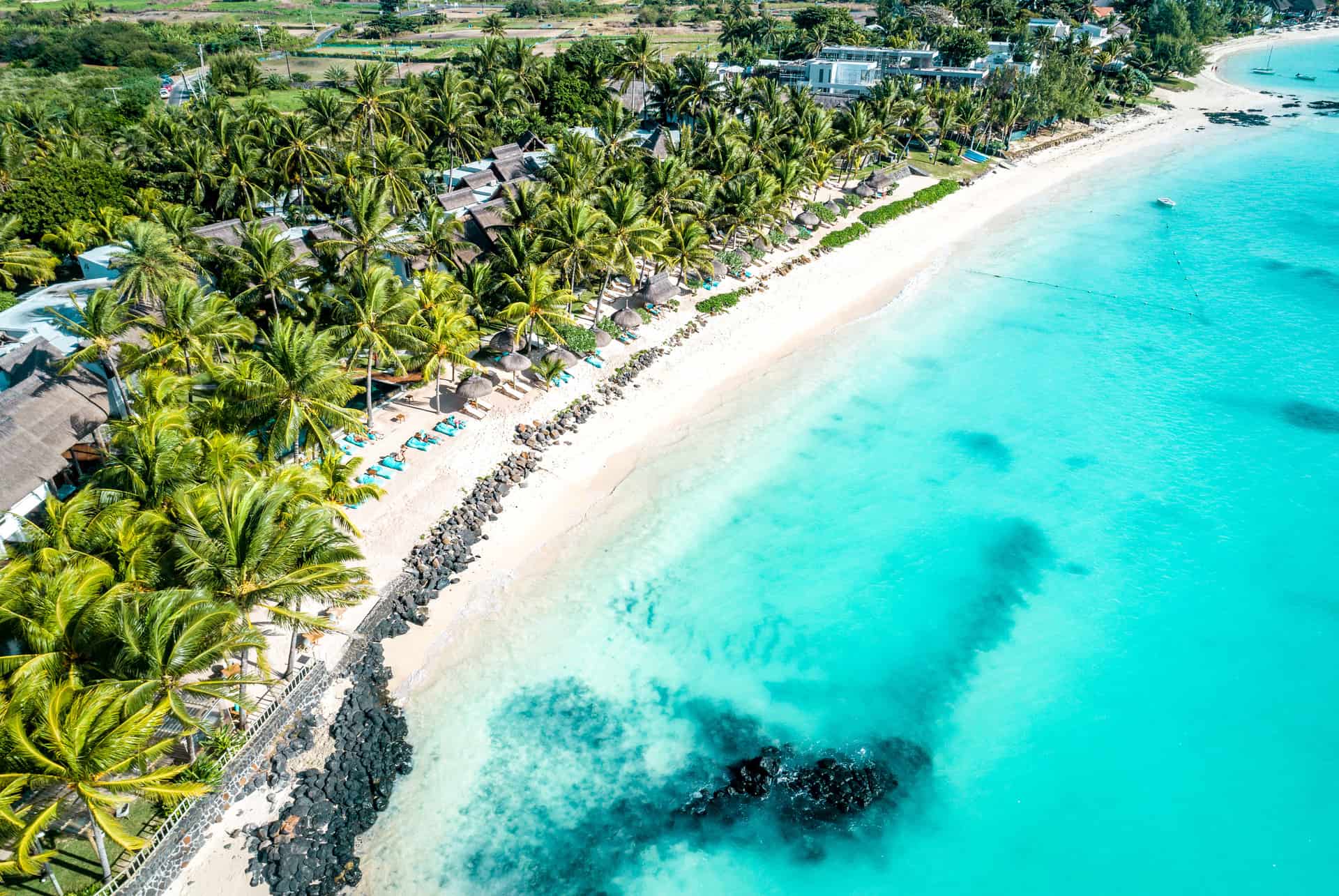 maurice en janvier plage belle mare plage belle mare