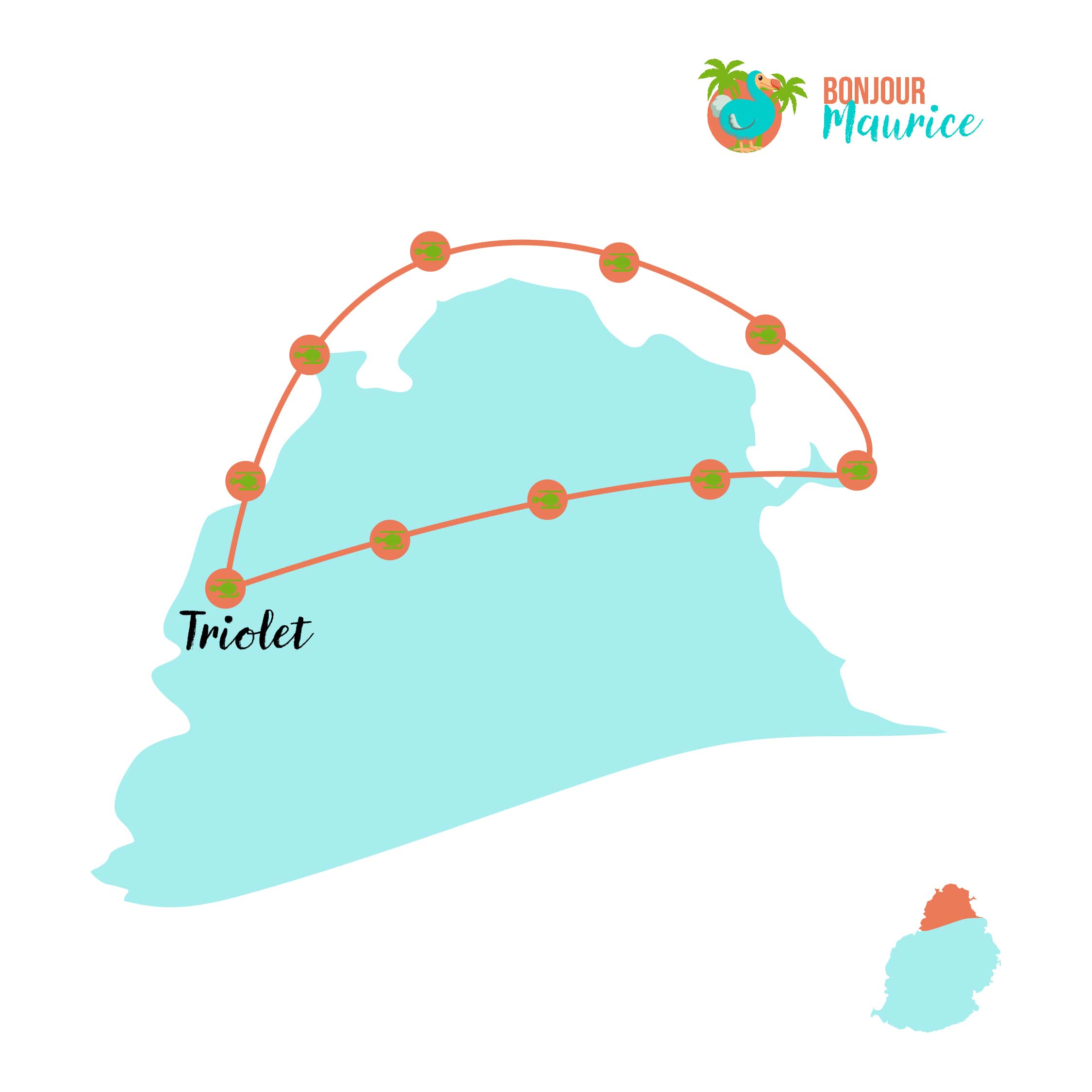 itineraire must nord