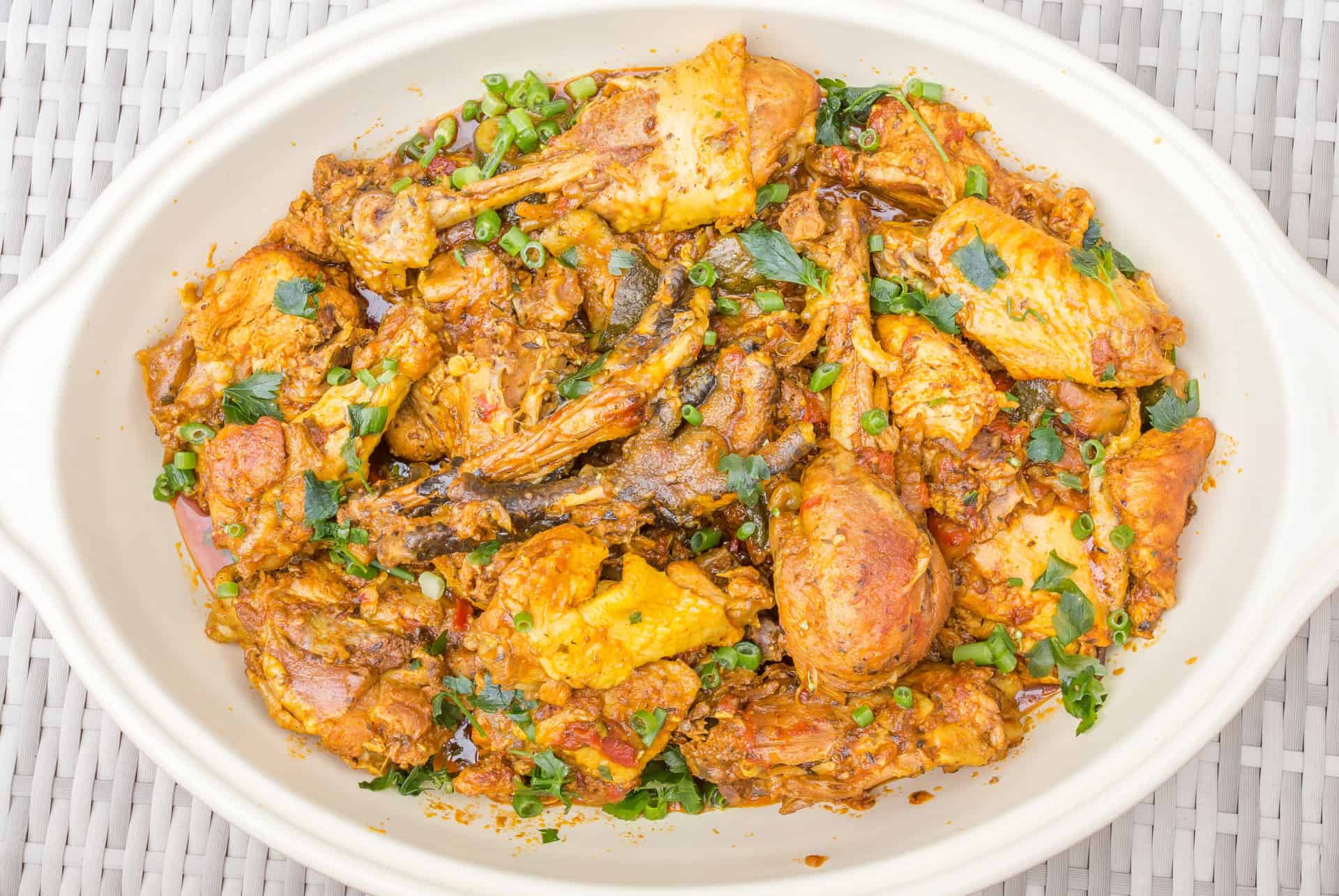 cari poulet