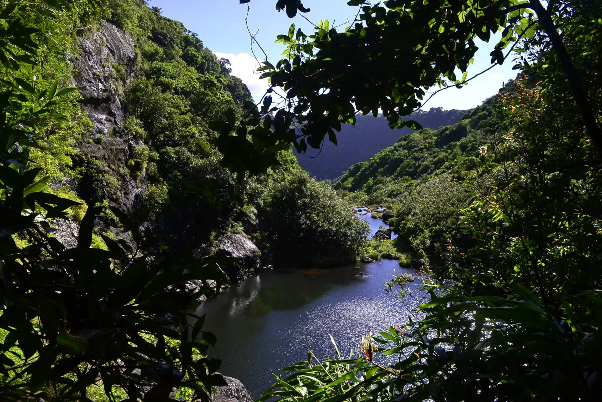 randonnee aux chutes de tamarin a maurice en juin randonnee aux chutes de tamarin a maurice en juin