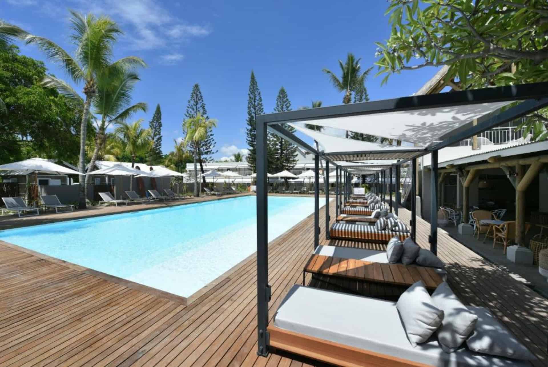 veranda tamarin hotel et spa piscine