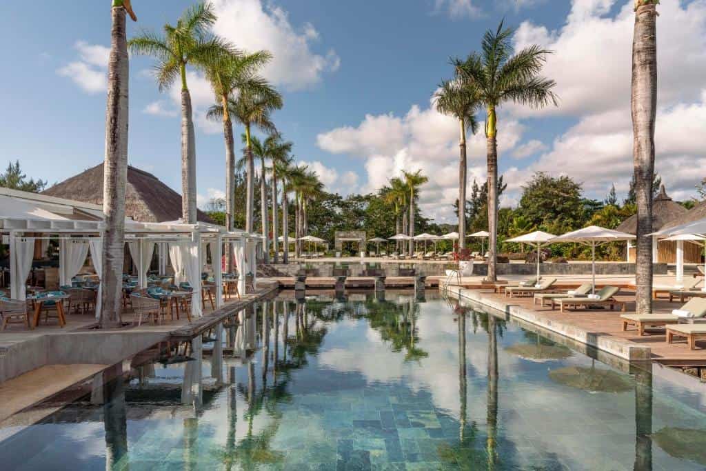 four seasons resort mauritius piscine